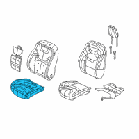 OEM 2021 Jeep Cherokee Module-OCCUPANT Classification Diagram - 68321491AB