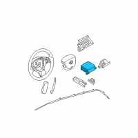 OEM 2004 Nissan Murano Sensor-Side Air Bag Center Diagram - K8820-CA02E