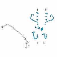 OEM Lincoln MKZ Tube Assembly Diagram - DP5Z-7R081-D