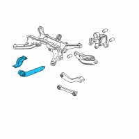 OEM 2017 Chevrolet Equinox Trailing Arm Diagram - 23269736