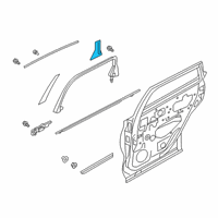 OEM Infiniti QX50 Cover-Rear Door Corner, Outer RH Diagram - 82290-5NA0A