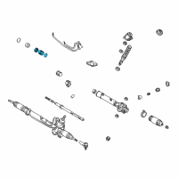 OEM 2000 Lexus RX300 Bush Sub-Assy, Power Steering Rack Diagram - 44205-33010