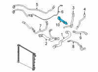 OEM 2020 BMW M5 LINE FROM COOLANT PUMP-CYLIN Diagram - 11-53-8-650-983