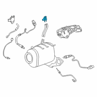 OEM 2015 BMW 328d Exhaust Pressure Sensor Diagram - 13-62-7-805-758