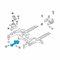 OEM 2013 Kia Soul Roll Rod Bracket Assembly Diagram - 219502K500