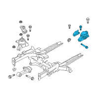 OEM Kia Soul Bracket Assembly-TRANSAXLE Diagram - 218302K700