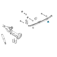 OEM Dodge Ram 1500 INSULATOR-Spring Tip Diagram - 52110066AA