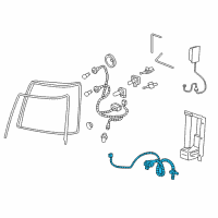 OEM Cadillac Harness Asm-Fwd Lamp Wiring Diagram - 15236077