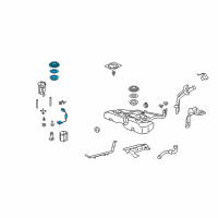 OEM 2017 Acura RLX Meter Set Diagram - 17047-TA0-A00