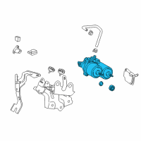 OEM Lexus CT200h Pump Assy, Brake Booster Diagram - 47070-12020