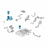 OEM 2010 Honda Odyssey Kit, Fuel Strainer Diagram - 06177-SHJ-305