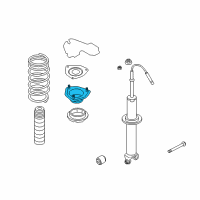 OEM 2019 Nissan GT-R Insulator Assy-Mounting, Shock Absorber Diagram - 54320-JF03B