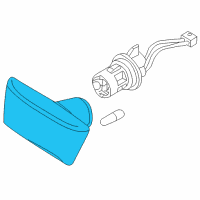 OEM Buick Repeater Lamp Diagram - 13497990