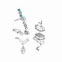 OEM 2022 Lexus RX350 Clamp, Hose Diagram - 96111-10900