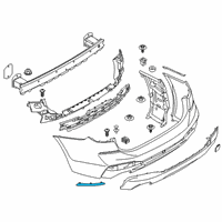 OEM 2018 BMW 640i xDrive Gran Turismo Reflector Right Diagram - 63-14-7-391-648