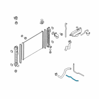 OEM Infiniti Q70L Hose-Oil Cooler, Auto Transmission Diagram - 21632-5UT0A