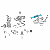 OEM 2020 Lexus IS300 Gasket, Manifold Diagram - 17171-36040