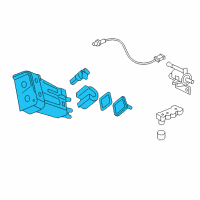 OEM 2009 Pontiac G5 Vapor Canister Diagram - 19259321