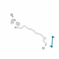 OEM 2020 Hyundai Accent Link-Stabilizer Diagram - 54830-H8000