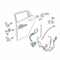 OEM 2019 Buick Regal TourX Control Cable Diagram - 39122959