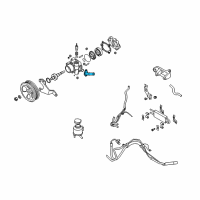 OEM Infiniti G25 Connector Assembly-Power Steer Pump Diagram - 49161-JK02A