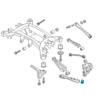 OEM 2016 BMW X4 Rubber Mounting Diagram - 33-30-6-786-980