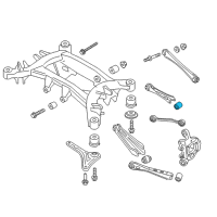 OEM 2014 BMW X3 Rubber Mounting Diagram - 33-30-6-786-993