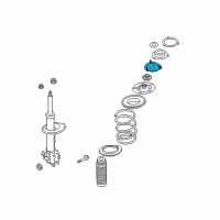 OEM 2005 Infiniti FX35 Bracket-Front Strut Mounting Insulator Diagram - 54322-CG00A