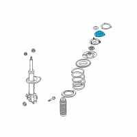 OEM Infiniti FX35 INSULATOR Assembly-STRUT Mounting Diagram - 54320-CL70A