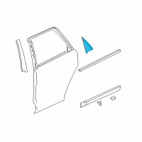 OEM 2008 Saturn Vue Applique Diagram - 95238096