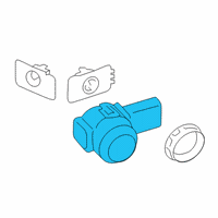 OEM 2020 BMW X5 ULTRASONIC SENSOR, MARINA BA Diagram - 66-20-7-927-836