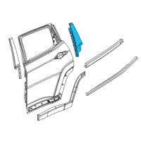 OEM Jeep Compass APPLIQUE-C Pillar Diagram - 68246272AC