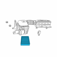 OEM 2004 Dodge Ram 3500 Air Diagram - 68441763AA