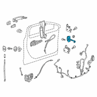 OEM Buick Envision Door Check Diagram - 84940330