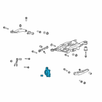 OEM Chevrolet Camaro Knuckle Diagram - 23262766