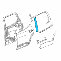 OEM 2022 GMC Acadia Applique Diagram - 23100333