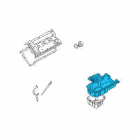 OEM 2005 Hyundai Sonata Pan Assembly-Engine Oil, Upper Diagram - 21520-37103