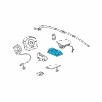 OEM 2009 Chevrolet Cobalt Diagnostic Unit Diagram - 20927234