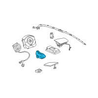 OEM Chevrolet Cobalt Front Sensor Diagram - 15212951