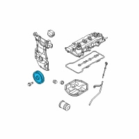 OEM Nissan Versa Pulley-Crankshaft Diagram - 12303-CJ40A