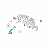 OEM Acura Hose B (ATF) Diagram - 25217-RDB-000