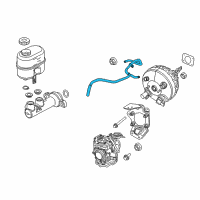 OEM Chrysler Aspen Hose-Vacuum Diagram - 52855819AC