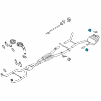 OEM 2015 BMW ActiveHybrid 5 Rubber Ring Diagram - 18-20-7-585-358