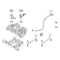 OEM 2018 Lincoln MKX Fuel Gauge Sending Unit Diagram - F2GZ-9A299-C