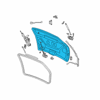 OEM 2007 Chrysler Pacifica LIFTGATE Diagram - 5101923AG