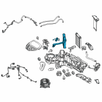 OEM 2013 Ford F-250 Super Duty Evaporator Core Diagram - BC3Z-19860-G