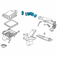 OEM 2013 Chevrolet Malibu Outlet Tube Diagram - 20917831