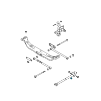 OEM 2007 Hyundai Tucson Bush-Trailing Arm Diagram - 55116-29000