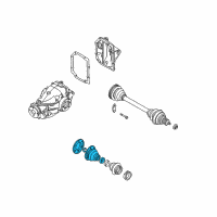 OEM 2007 BMW X3 Repair Kit Bellows, Interior Diagram - 33-21-3-421-367