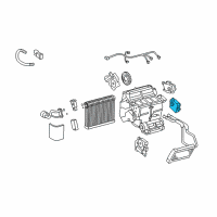 OEM Lexus Damper Servo Sub-Assembly (For Airmix) Diagram - 87106-30430